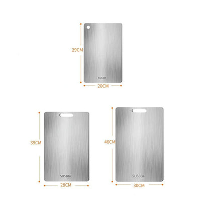Titanium Snijplank - Duurzaam - Hygiënisch - Multifunctioneel Keukengereedschap-Cutting & Serving Boards-De Bazelaar