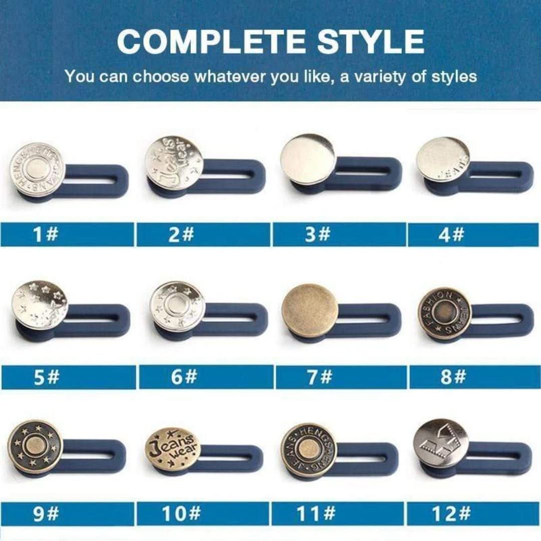 Trek-Knop | Jeans Intrekbare Knop - #Trek-Knop | Jeans Intrekbare KnopDe Bazelaar