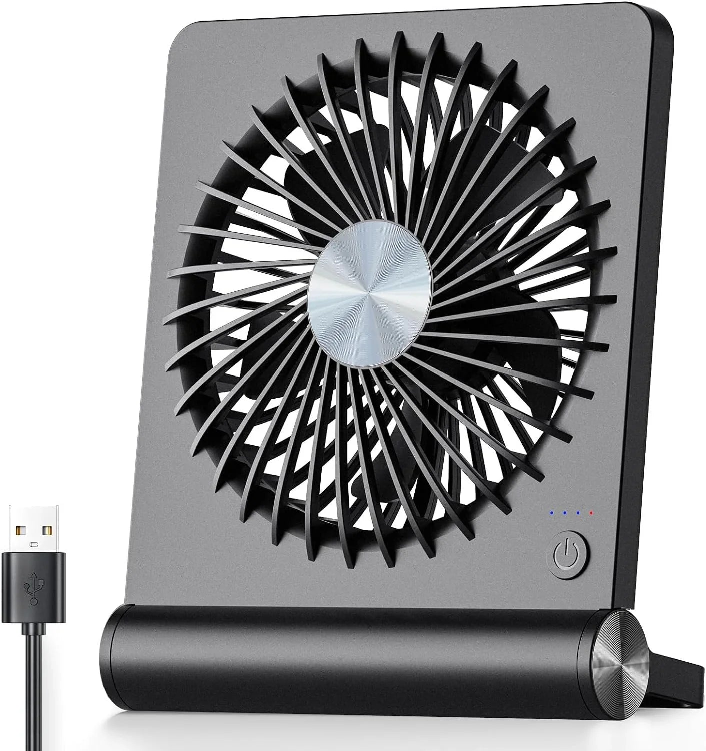 Ultra Stille USB Bureauventilator - Krachtig - Compact - Energiezuinig-Fans-De Bazelaar