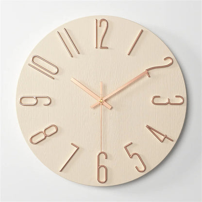 Moderne Minimalistische Wandklok - Stijlvol - Functioneel - Tijdloos Design-Wall Clocks-De Bazelaar