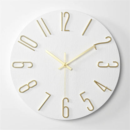 Moderne Minimalistische Wandklok - Stijlvol - Functioneel - Tijdloos Design-Wall Clocks-De Bazelaar