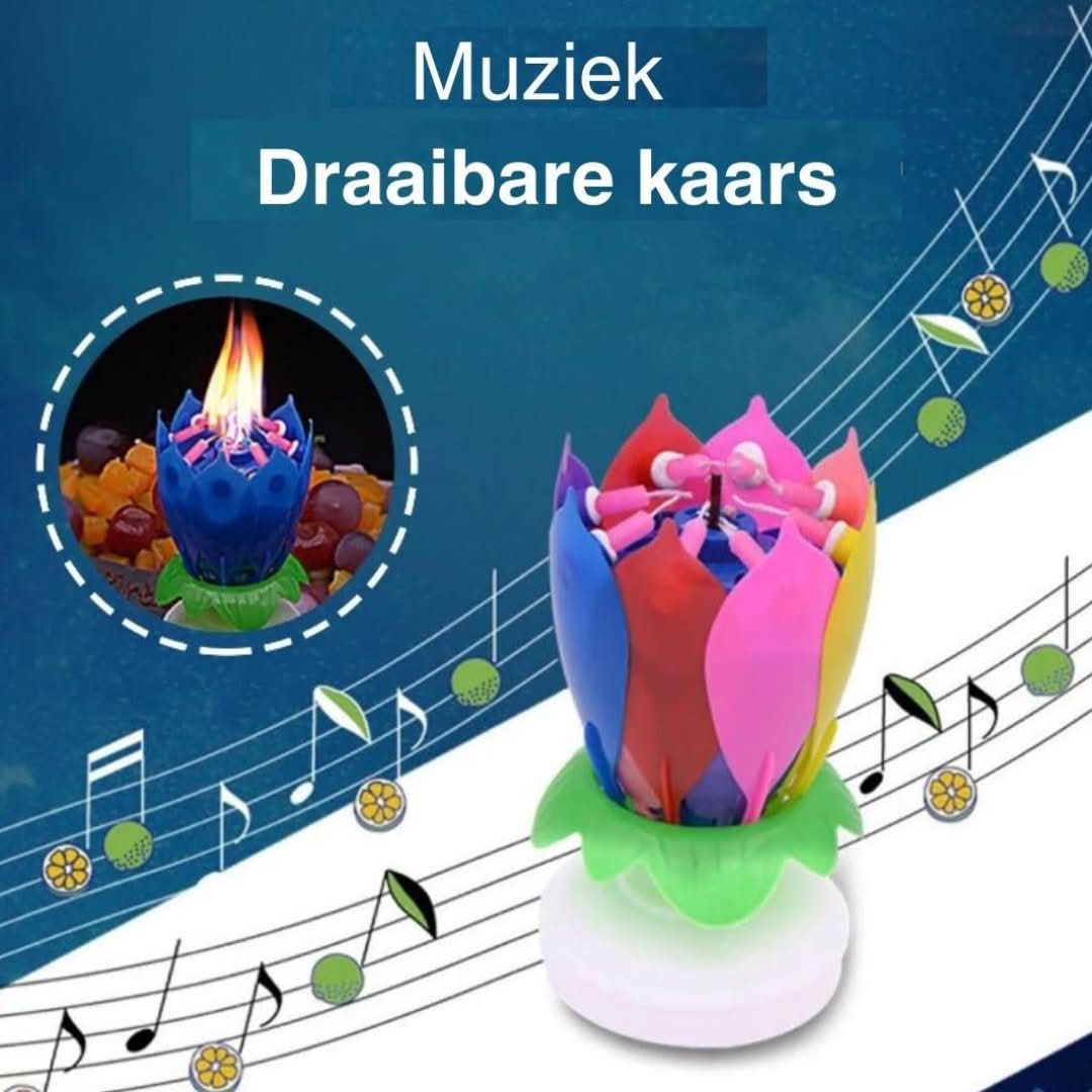 Verjaardag Kaars | Magische Bloem - #Verjaardag Kaars | Magische BloemDe Bazelaar