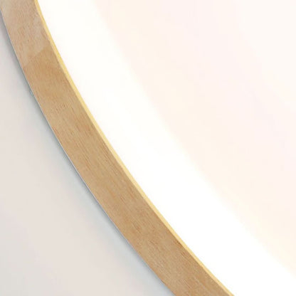 Ozawa LED Plafondlamp Hout Metaal