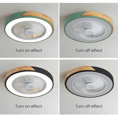 Houten Plafondventilatoren - LED-verlichting - Stijlvol en Efficiënt-Fans-De Bazelaar