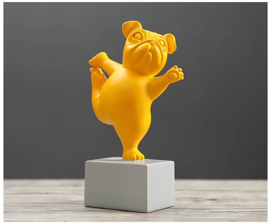 Yoga Bulldog-decor-De Bazelaar