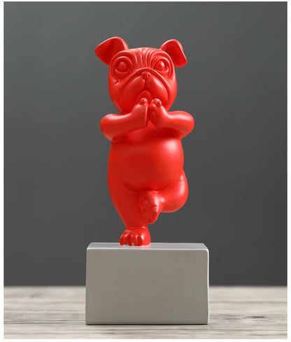 Yoga Bulldog-decor-De Bazelaar