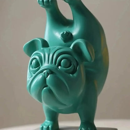 Yoga Bulldog-decor-De Bazelaar