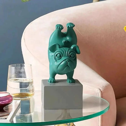 Yoga Bulldog-decor-De Bazelaar