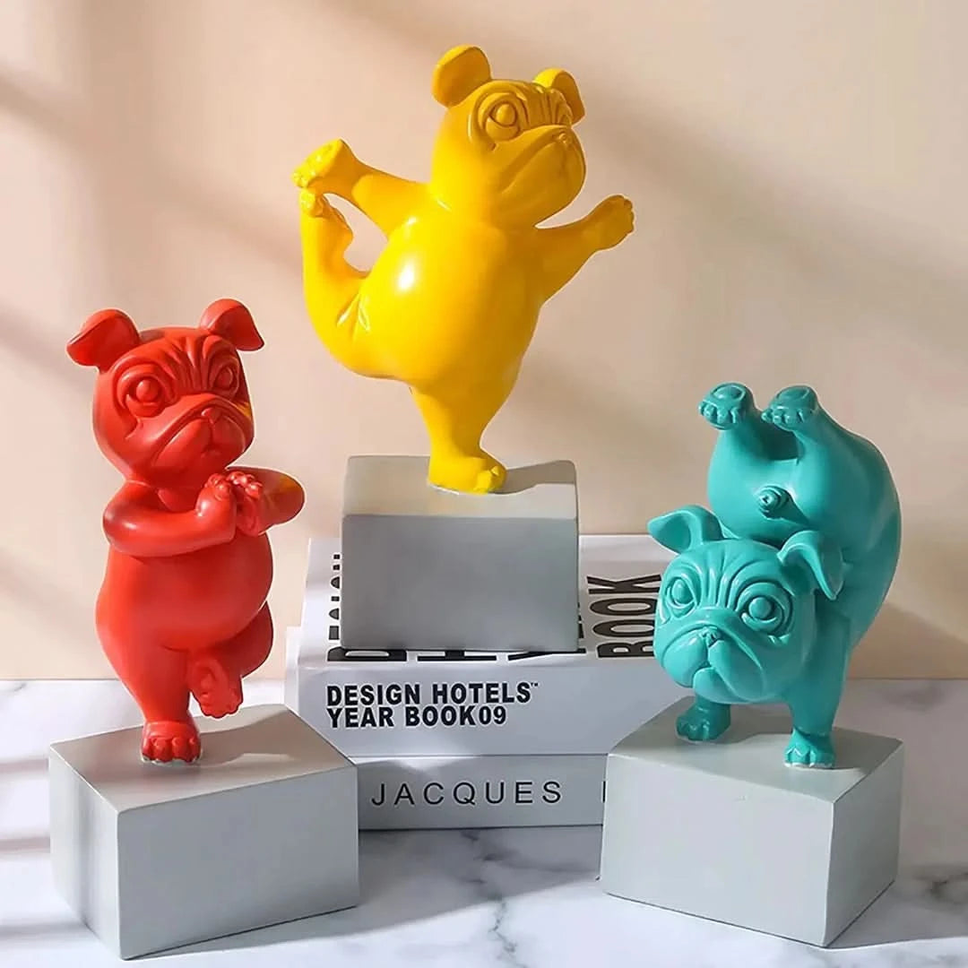 Yoga Bulldog-decor-De Bazelaar