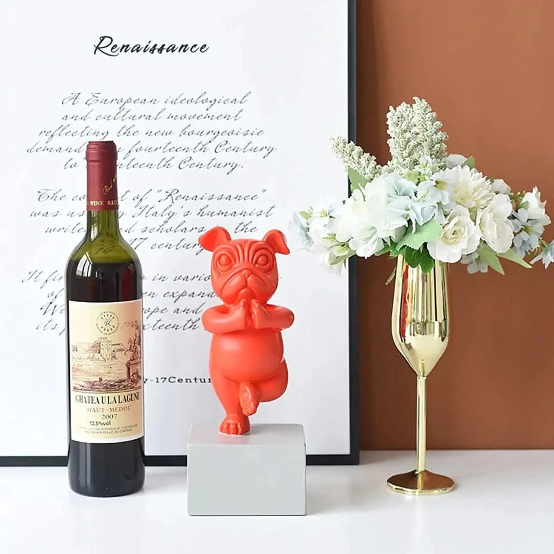 Yoga Bulldog-decor-De Bazelaar