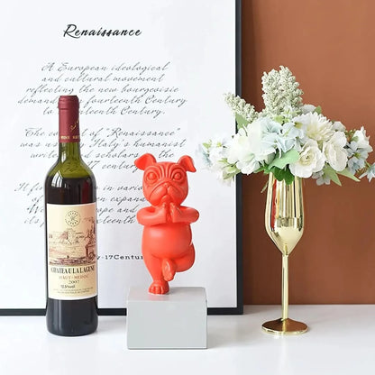 Yoga Bulldog-decor-De Bazelaar