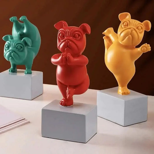 Yoga Bulldog-decor-De Bazelaar